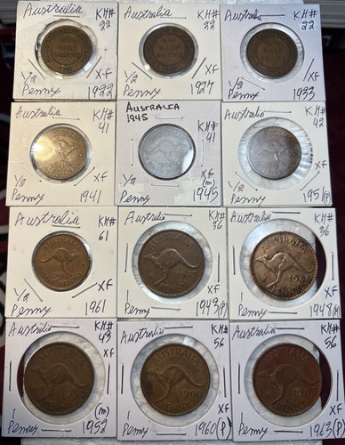 Lotto monete australia 1922 - australia,