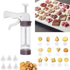 Macchina Pistola Per Biscotti Plastica Siringa Dolci Formine Sparabiscotti 20 pz