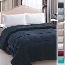 Trapunta Dolomiti Morbidissimi velluto e lana agnellata - dimensioni varie Z584