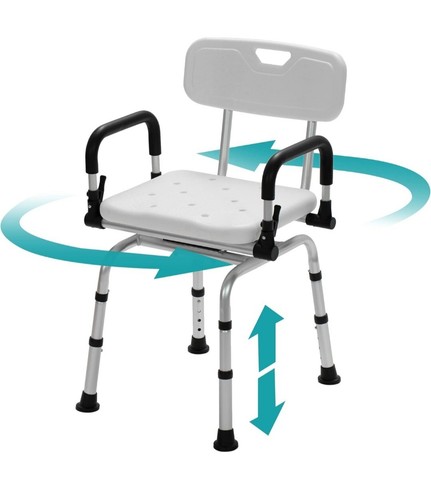 Elenker swivel shower chair - shower,