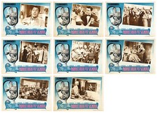 PARRUCCHIERE PER SIGNORA FOTOBUSTE 8 PZ FERNANDEL 1952 COIFFEUR DAMES LOBBY CARD