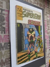 RACCOLTA SUPER-EROI N. 6 - ED. CORNO - CONAN (9-11-12) - OTTIMA+