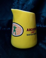BROCCA WATER JUG ARCHER'S LIGHT SCOTCH WHISKY IN CERAMICA ERNESTO PIOLA 1961 '70