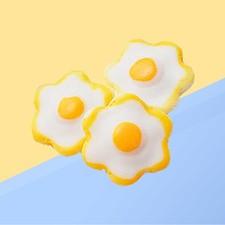  20 Pcs Uova Finte Accessori Da Cucina Miniatura Giocattoli Alimentari