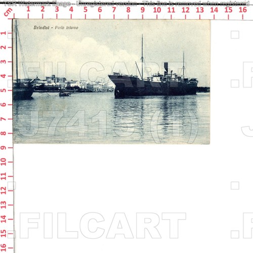 J7415 brindisi citta 1920 - j7415,