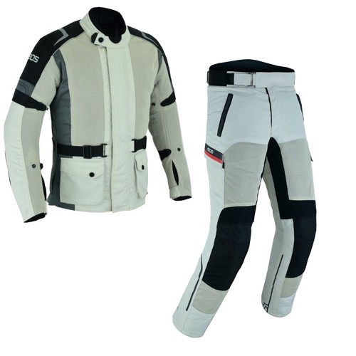 Tuta uomo moto tessuto touring
