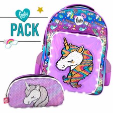 Footy Unicorno Viola Pagliette