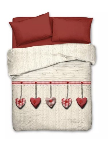 Copriletto estivo cuori - estivo,
