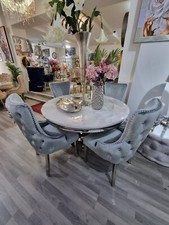 Set tavolo da pranzo rotondo