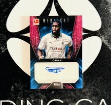 Autografo Topps Midnight Bundesliga 2023-24 - Jordan Glimmer Graphs - GG-JO