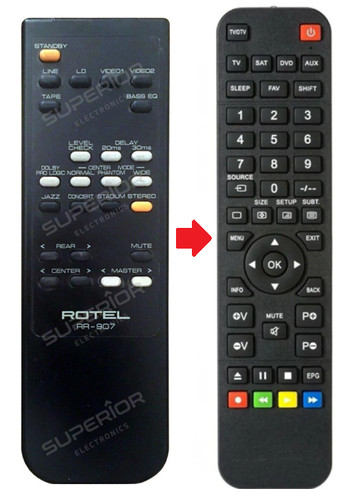 Telecomando ricambio per - telecomando,
