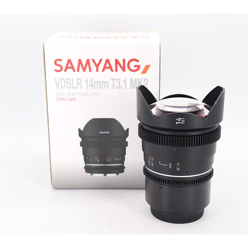 Samyang vdslr 14mm mk2 - t3.1,