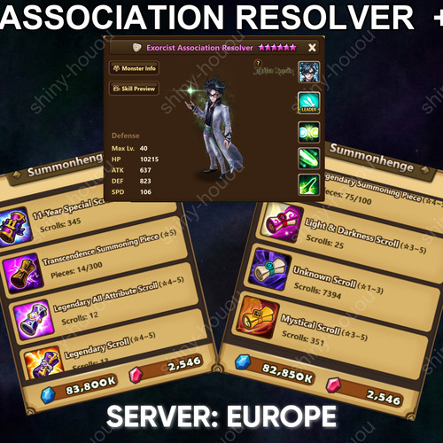 Summoners war account light - war,