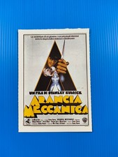 ARANCIA MECCANICA STANLEY KUBRICK MINI LOCANDINA CIAK CARTOLINA FILM CINEMA