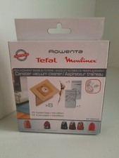 5 Sacchetti Aspirapolvere Rowenta Tefal Moulinex