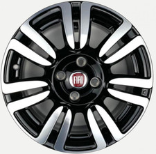 Cerchio in lega 15 Fiat Grande Punto originale bicolore nuovo