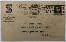 Advertising postcard Compagnia
