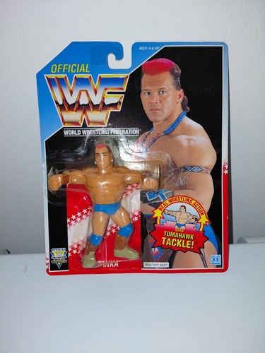 Tatanka wwf hasbro moc - wwf,