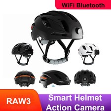 Casco intelligente fotocamera sportiva WIFI HD registrazione video auricolare Bluetooth audio a 2 vie