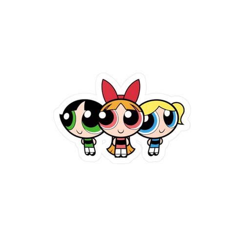Adesivi powerpuff ragazze - powerpuff,