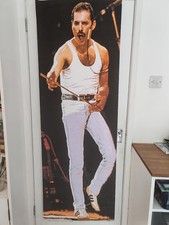 Extra Large Freddy Mercury Canvas Door Poster 70"x24" Music Poster Collectable 