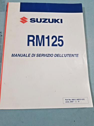 Manuale servizio per suzuki - manuale,