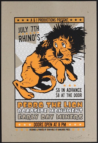 Poster serigrafato pedro - poster,