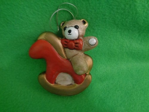 Orso con cavallo dondolo - con,