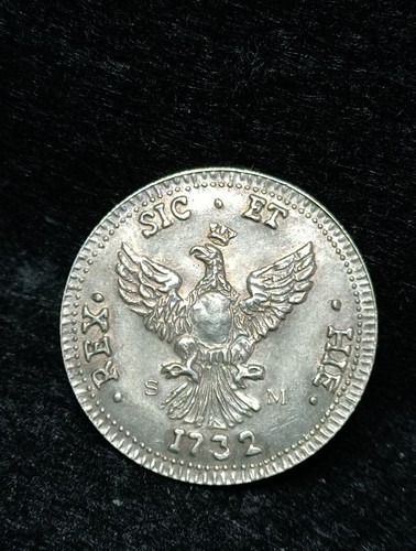 Tari 1732 carlo iii - tari, gettone