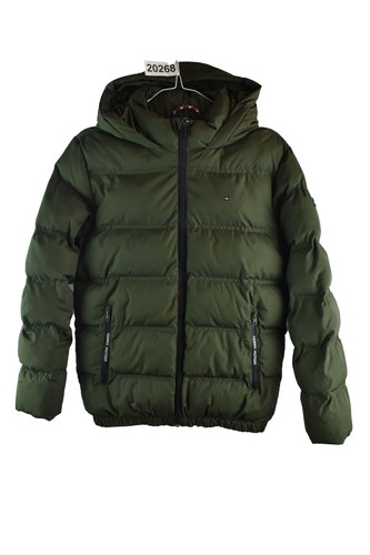 Giacca imbottita verde tommy - giacca,