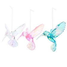 3 Pcs Acrylic Hummingbird