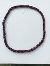 Collana vintage in granato