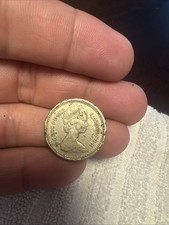 Moneta una sterlina regno - moneta,