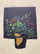 Enotrio, Fiori. incisione a
