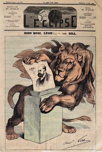 Caricatura eclissi andré - caricatura., l'
