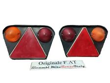 FANALI FARI POSTERIORI RIMORCHI AUTOCARRI EPOCA FIAT OM ANNI 50 60 REAR LIGHTS