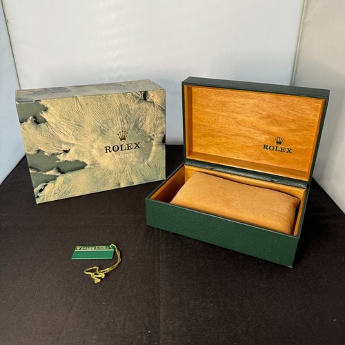 Rolex green watch box - rolex,