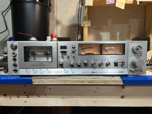 Cassettiera vintage aiwa - cassettiera,
