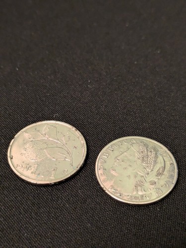 Lira con retro arancia 1946 - retro,