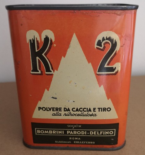 Scatola latta polvere - scatola,