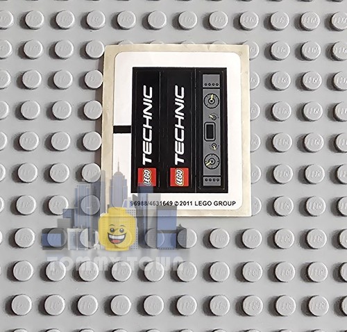 Lego technic foglio adesivo - lego, 2