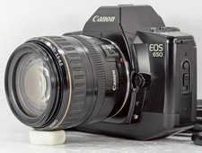 [ EXC + 3 Leggere] Canon EOS 650 Film Fotocamera Corpo + Ef 28-105mm F/3.5-4.5