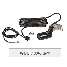 Trasduttore Lowrance HST-WSU per barca, 83-200 khz, passascafo per ecoscandaglio