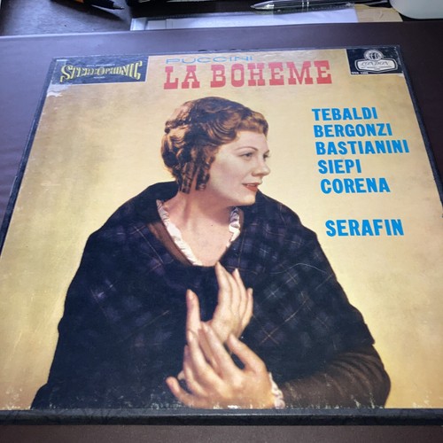 Puccini boheme lp - la, box