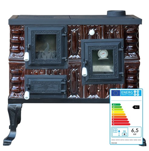 7hp stufa ceramica con - in,