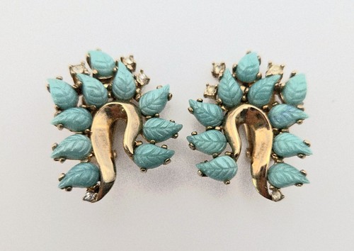 Orecchini vintage trifari coro - orecchini,