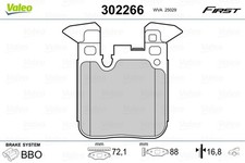 Kit pastiglie freno Valeo