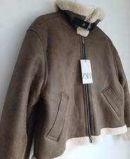 Giacca Zara double face kaki