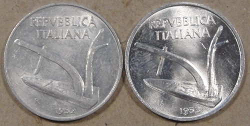 Italia lire 1952 - italia, au