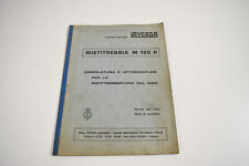 Mietitrebbia Laverda M 132 R Manuale d'Officina CR1
